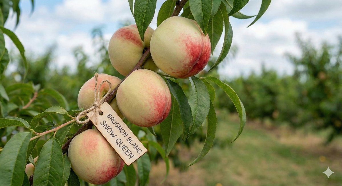 Peche-Blanche-Brugnon Blanc Snow Queen