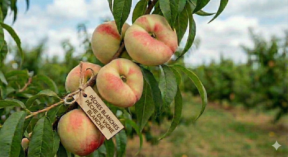 Peche-Blanche-Peche De Vigne Blanche