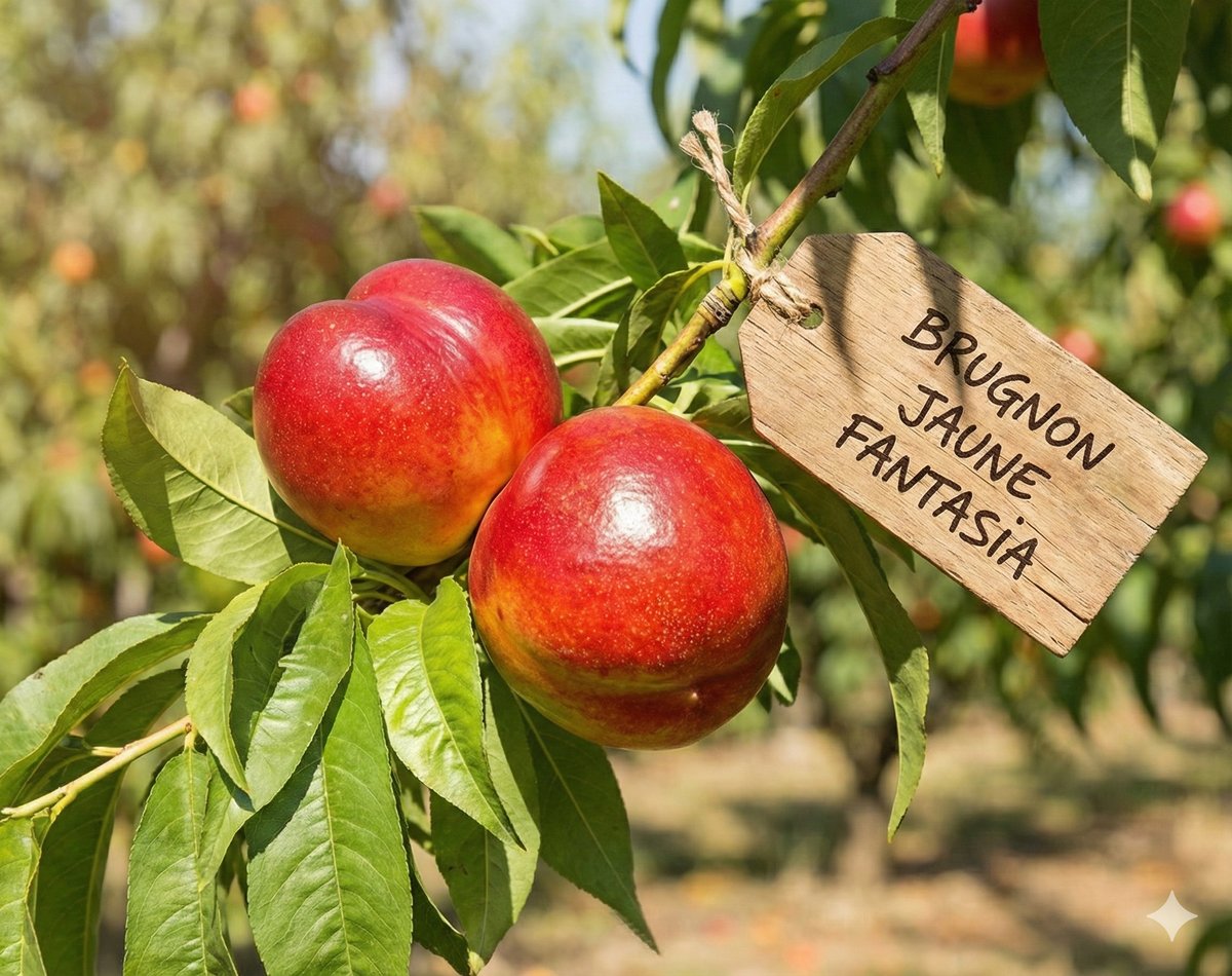 Peche Jaune Brugnon Jaune Fantasia